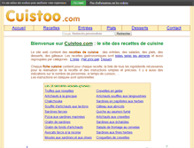 Tablet Screenshot of cuistoo.com
